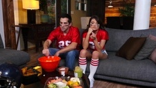 gorąca blondyna wyruchana w tyłek