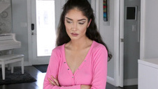 blond niewolnica bierze ostro w dziurę