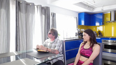 zastrzyk spermy w zarośniętą szparkę