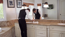 baba lubi pokazywać cycki i ssać kutasa