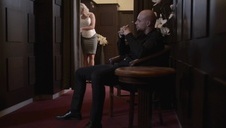 blondyna nadziana na drongala