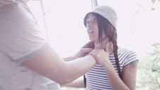 stara okularnica bosko ciągnie fiuta