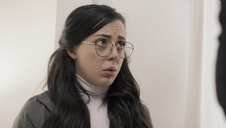 okrągła dupeczka i gumowy fiutek