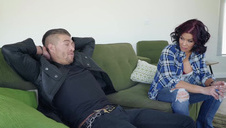 fajnie zabawił się śliską przyjaciłką