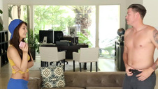 sterczący biust ruchanej blondi