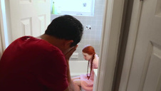 fajny widoczek pod spódniczką