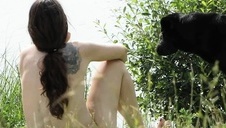 czekoladowy penis penetruje kakaowe oczko blondyny