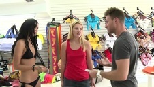 głębokie gardło mulatki