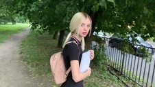 murzyński fiut w cipce zgrabnej blondi