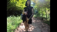 natalia pieści się pod prysznicem