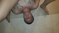 latynoska sama pcha się na jego wielką pałkę