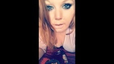 blond łania liże jej delikatną szparkę