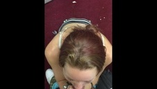 ruda suczka z wibratorem