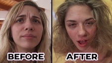 seks w obuwniczym z dwiema blondynami