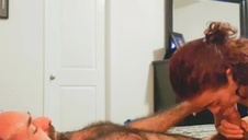 doktor zaliczył jej kakaowe oczko