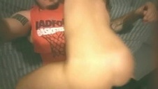 trzy kutasy w dziurkach nastki