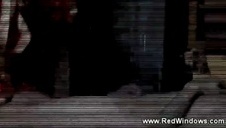 sąsiadka wpadła na anala