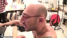 napalona sophie dee w czerwonej bieliźnie