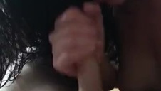 seks z idealnie cycatą panią po kąpieli