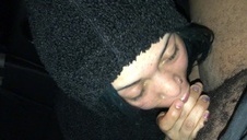 z uczennicą w lesie po szkole