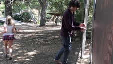 śliczna maddy ruchana na stojaka