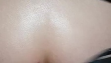 rucha fajną blondi przy płocie