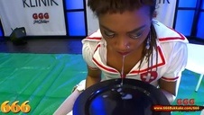 blondyna z chłopakiem nakręcili taśmy