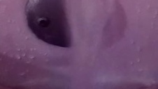 mocno dyma ostrą laskę w kakaowe oczko