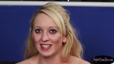 żonka zabiera się za jego murzyńską pałkę