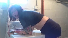 ściskanie animowanych sutków