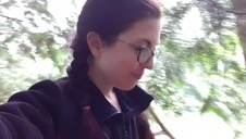 czarny milf w okularach