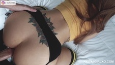 cudowny numerek z bladą blondi