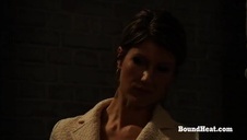 ostra blondynka pod kutasami