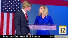 młoda nadya jest zapinana przez niego na pieska