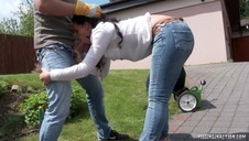 niezła agenta usiadła mu na kutasie