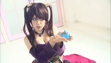 super laseczka ciągnie dwa fiuty