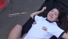 z kolegą z klasy po szkolę