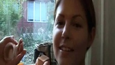 rucha swoją nową dziewczyna od tylca