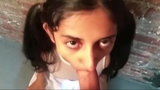 chłopaki wzięli ją na dwa twarde baty