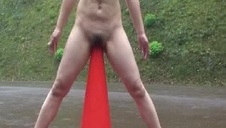 wspaniale doskonały tyłek na czarnym kutasie