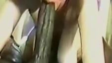 trzepie dwie czekoladowe szmaty