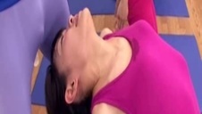 ostre pierdolenie brunety