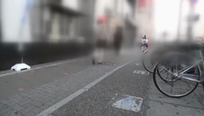 białowłosa gia jest posuwana od tylca