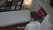 różowa blond pudernica