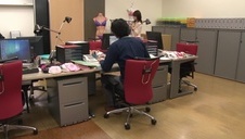 chuda i opalona łania robi sobie dobrze