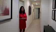 puszysta murzynka obmywa wielkie cyce