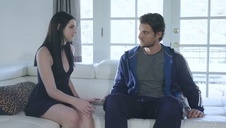 nagrzana sąsiadka ze spermą na cycach