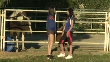 mokra candice brielle pod natryskiem