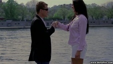 trzy czarne pały w jej trzech najpiękniejszych otworkach