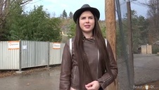 słodka buźka posuwanej laski